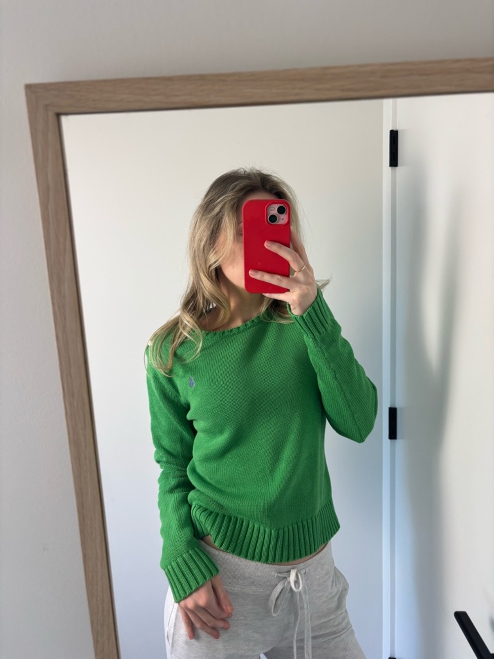 Ralph Lauren Green Crewneck Sweater